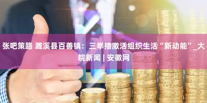 张吧策路 濉溪县百善镇：三举措激活组织生活“新动能”_大皖新闻 | 安徽网