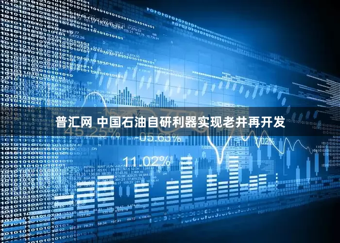 普汇网 中国石油自研利器实现老井再开发