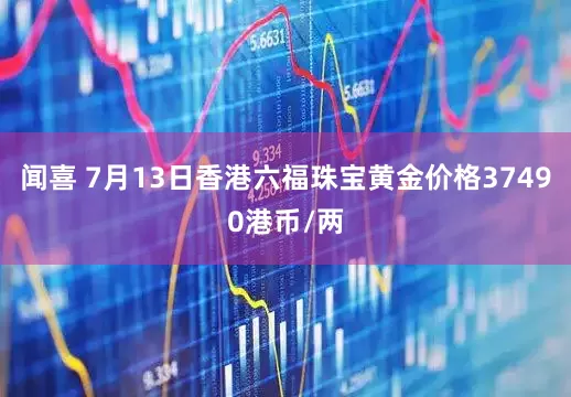 闻喜 7月13日香港六福珠宝黄金价格37490港币/两